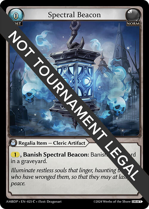Spectral Beacon (025) [Mortal Ambition Draft Pack] | Card Merchant Takapuna