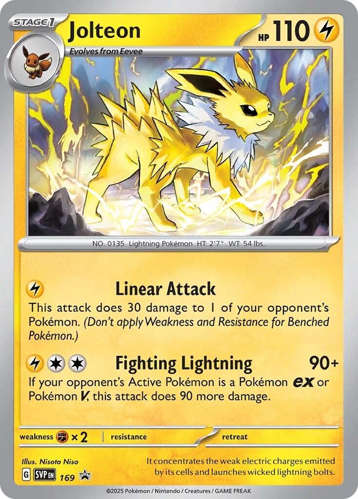 Jolteon (SVP169) [Scarlet & Violet: Black Star Promos] | Card Merchant Takapuna