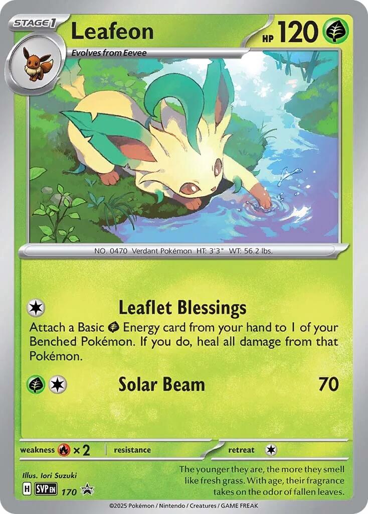 Leafeon (SVP170) [Scarlet & Violet: Black Star Promos] | Card Merchant Takapuna