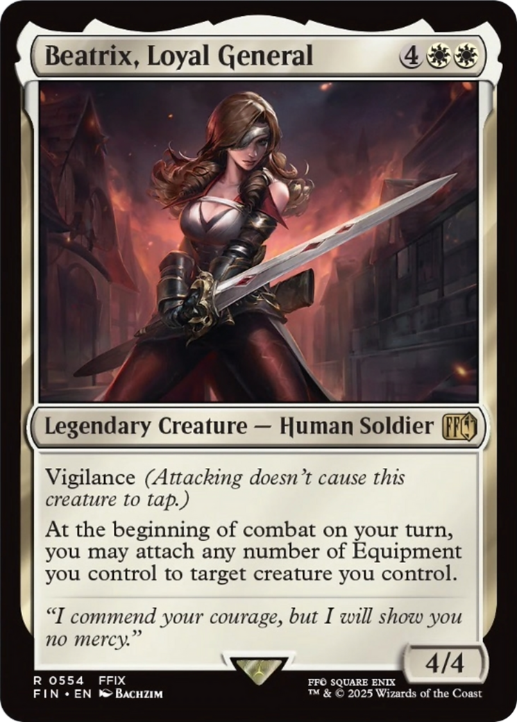 Beatrix, Loyal General [FINAL FANTASY] | Card Merchant Takapuna