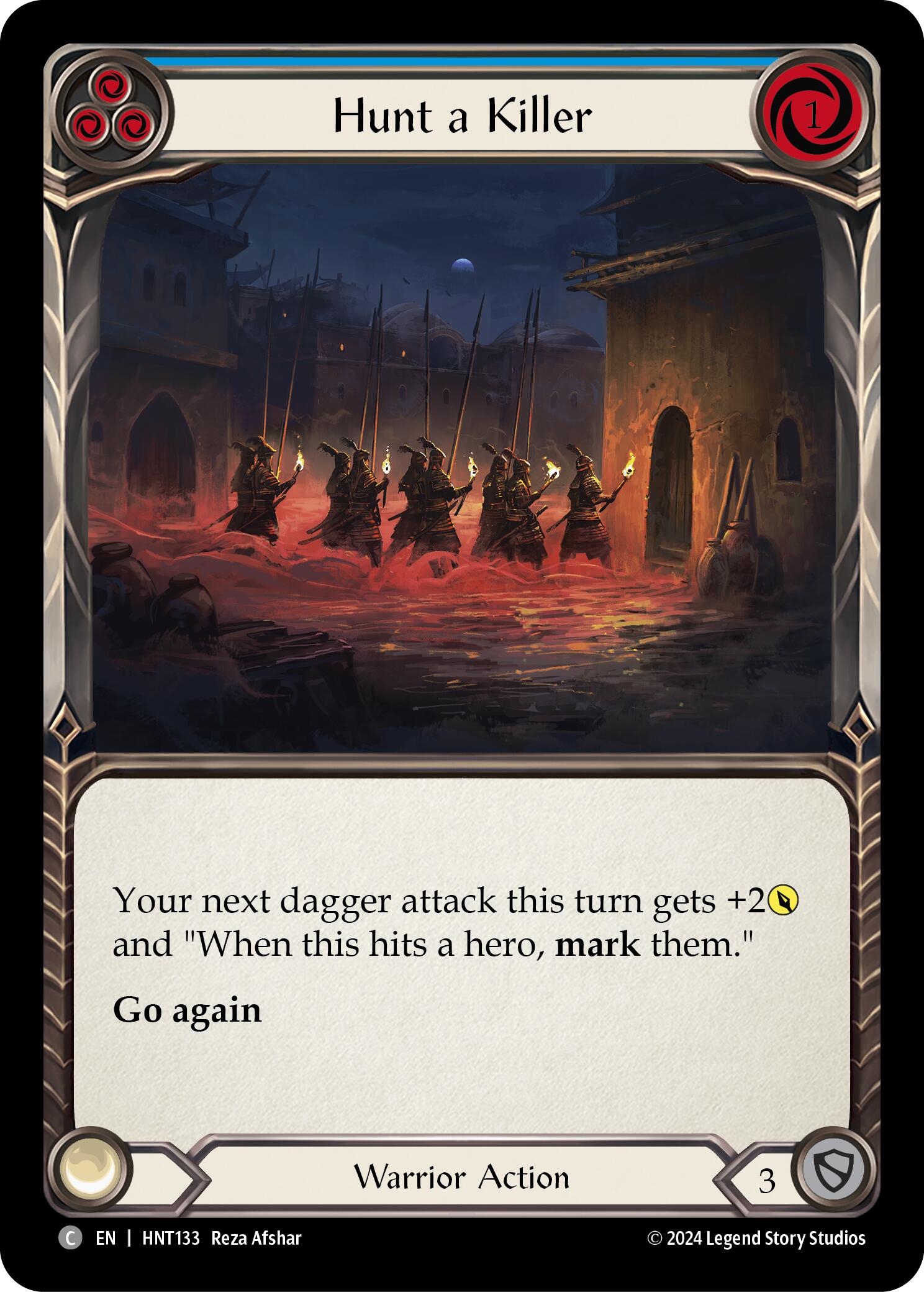 Hunt a Killer (Blue) [HNT133] (The Hunted) | Card Merchant Takapuna