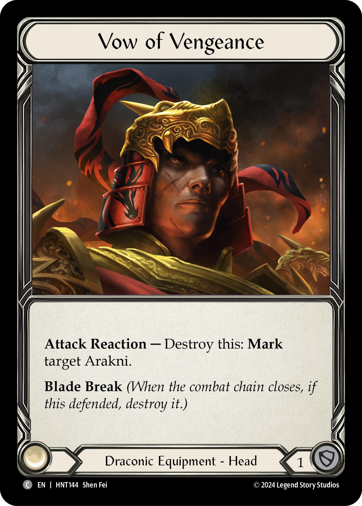 Vow of Vengeance [HNT144] (The Hunted) | Card Merchant Takapuna