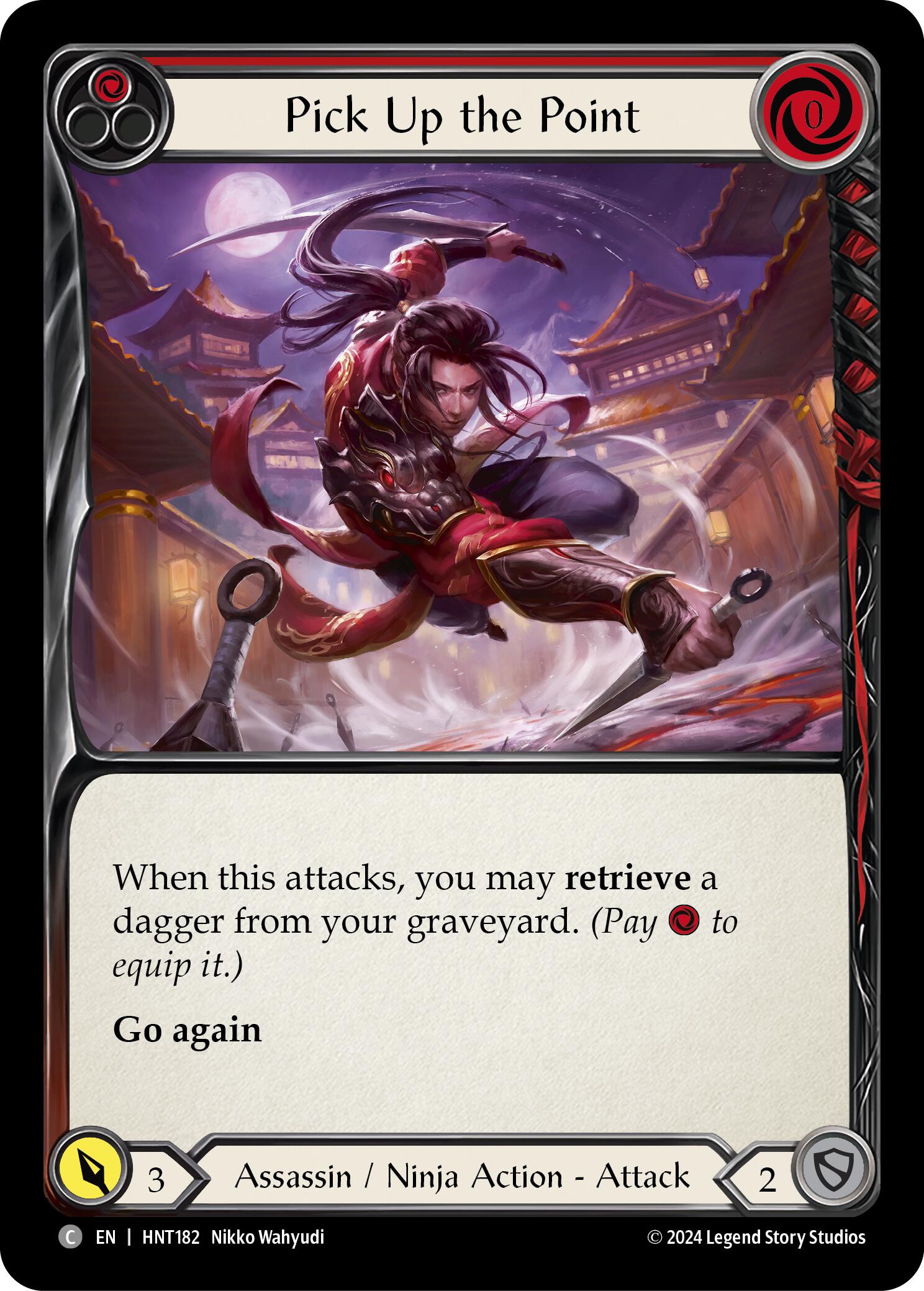 Pick Up the Point (Red) [HNT182] (The Hunted) | Card Merchant Takapuna