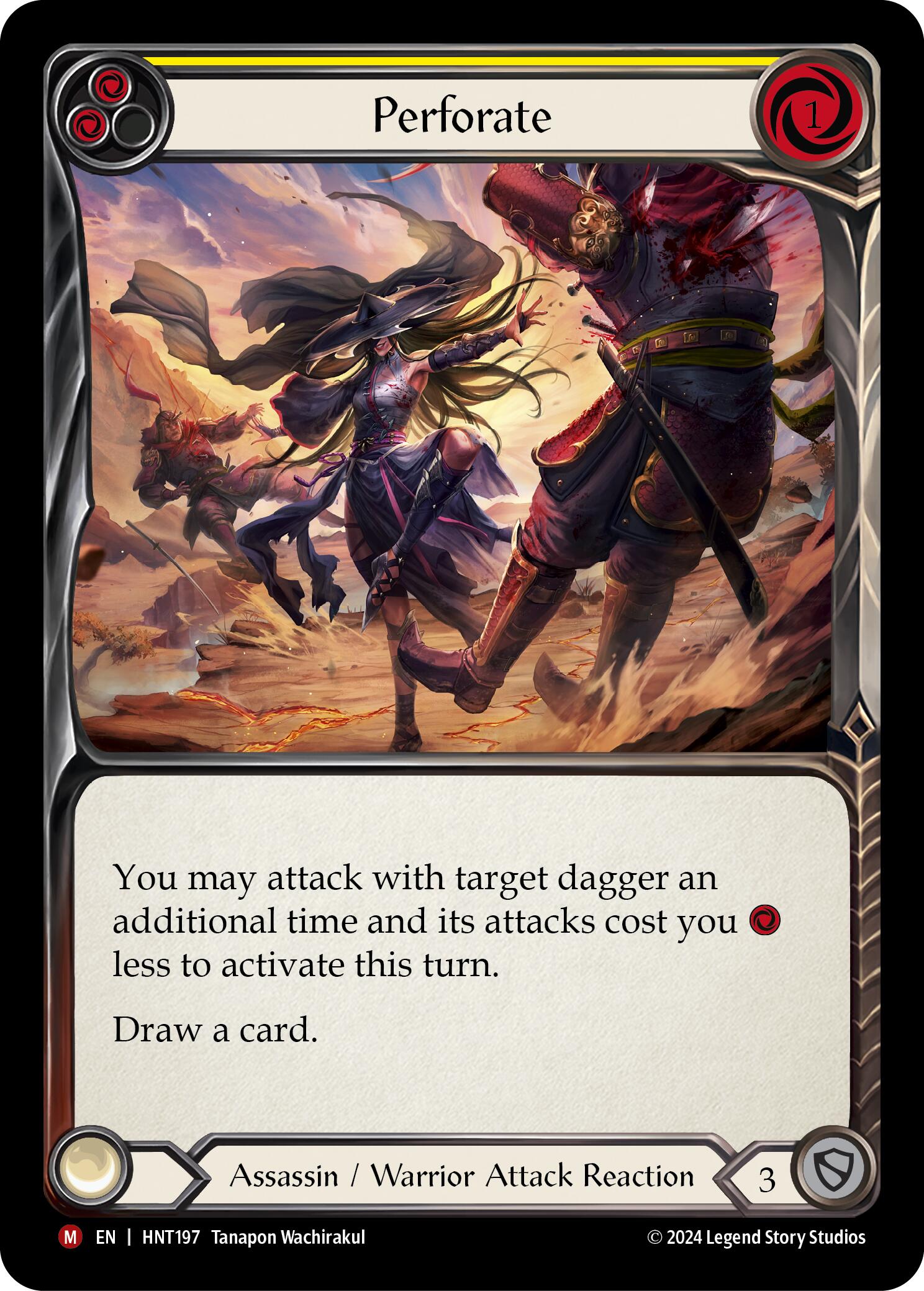 Perforate [HNT197] (The Hunted) | Card Merchant Takapuna