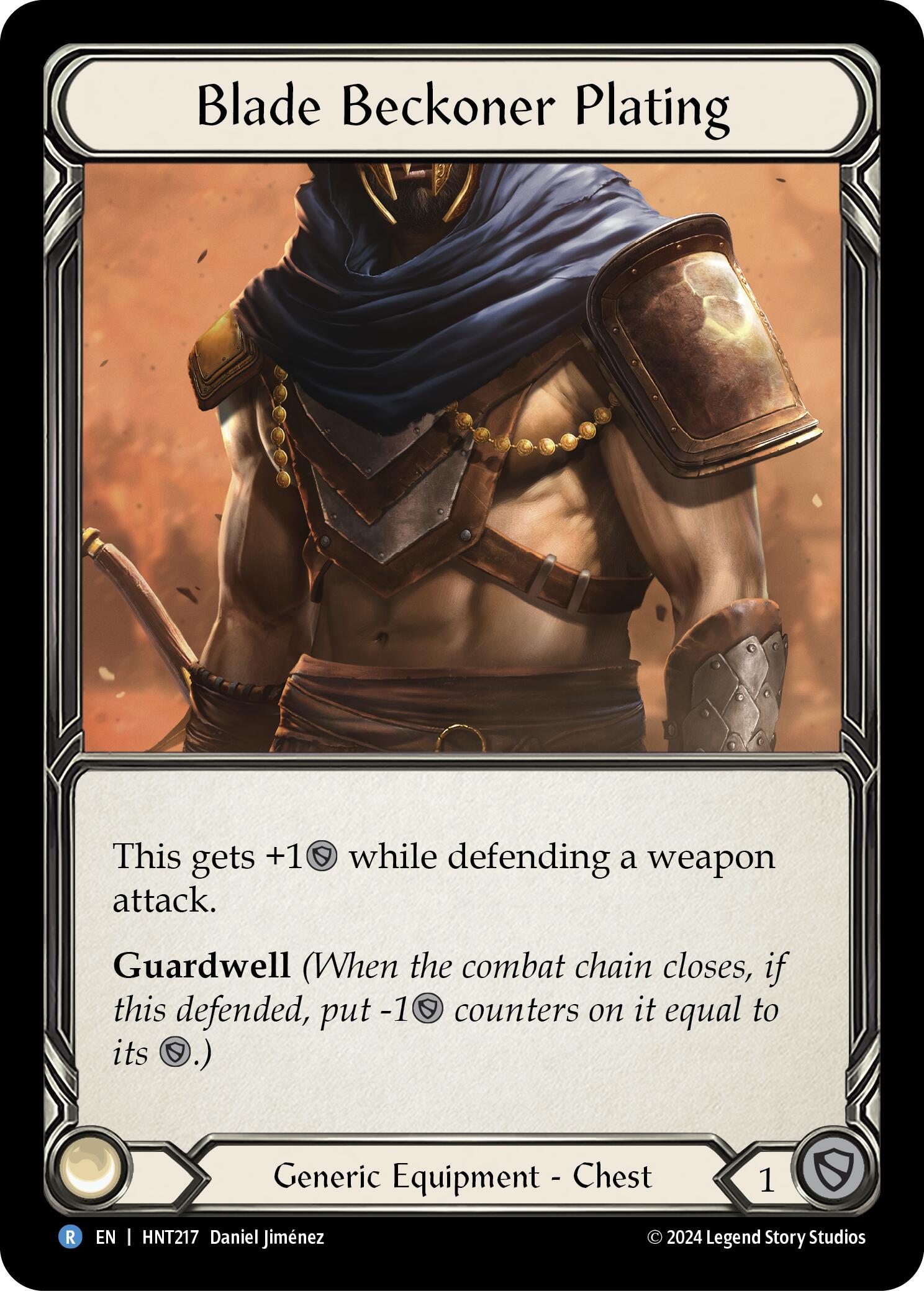 Blade Beckoner Plating [HNT217] (The Hunted) | Card Merchant Takapuna
