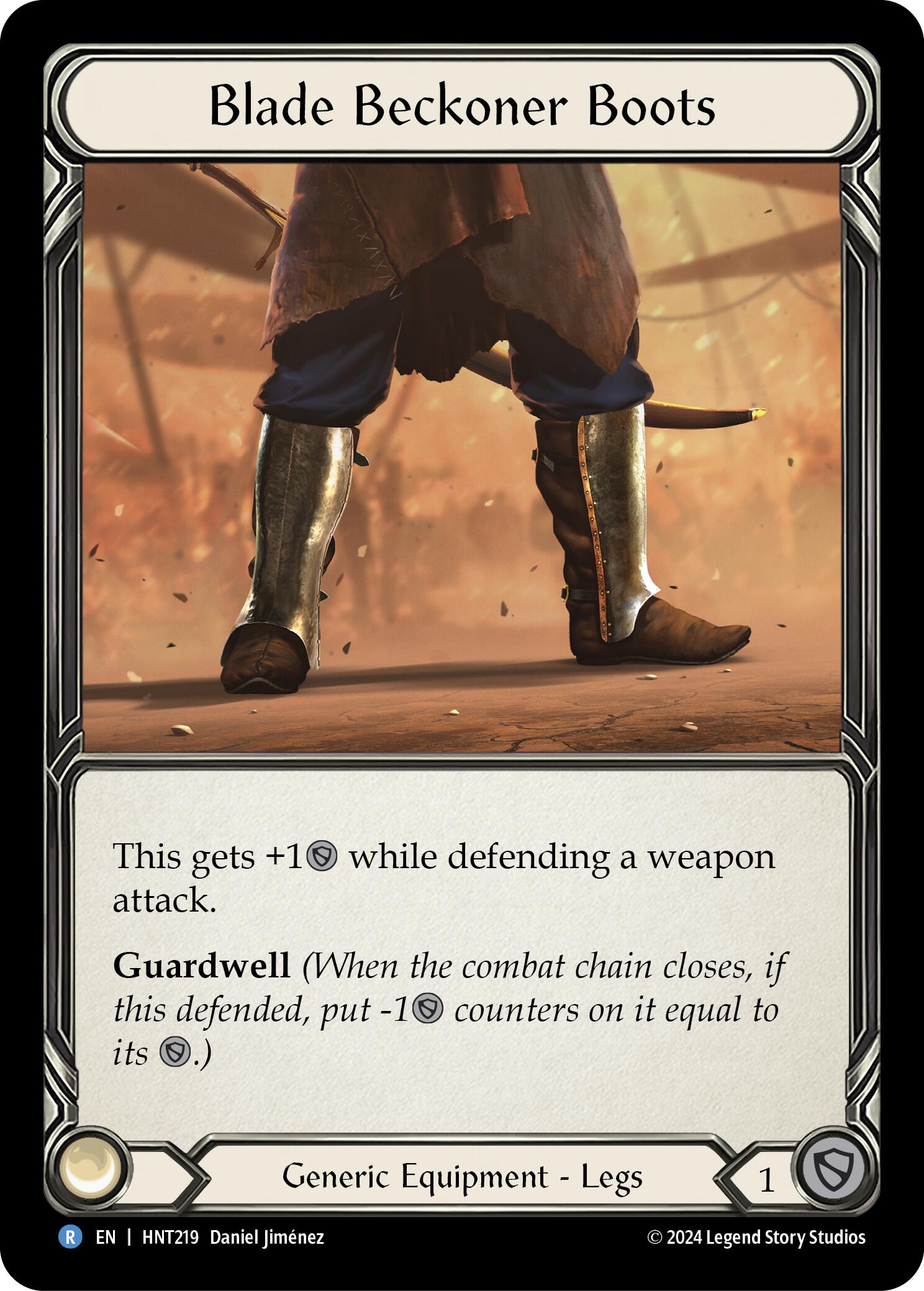 Blade Beckoner Boots [HNT219] (The Hunted) | Card Merchant Takapuna