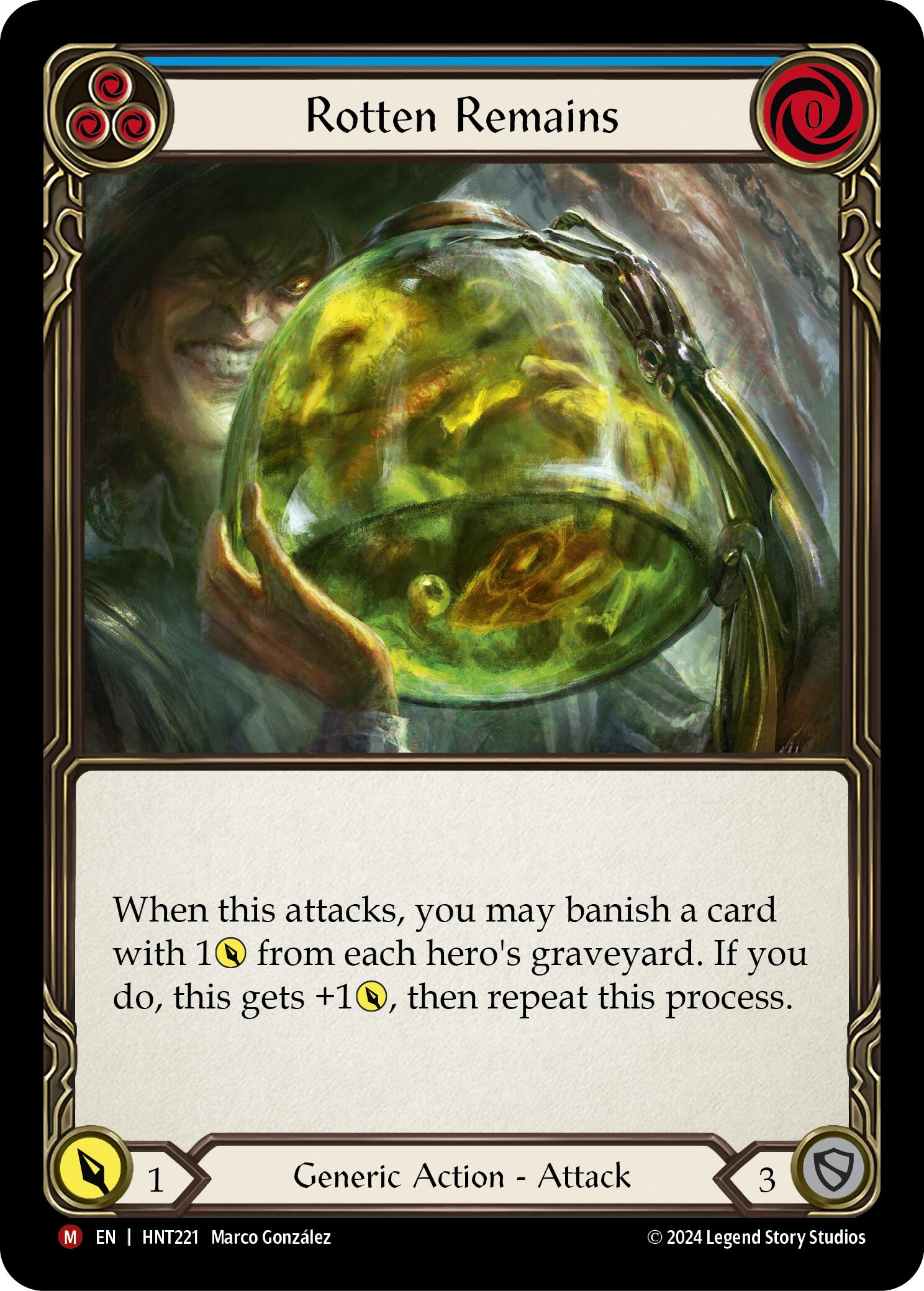 Rotten Remains [HNT221] (The Hunted) | Card Merchant Takapuna
