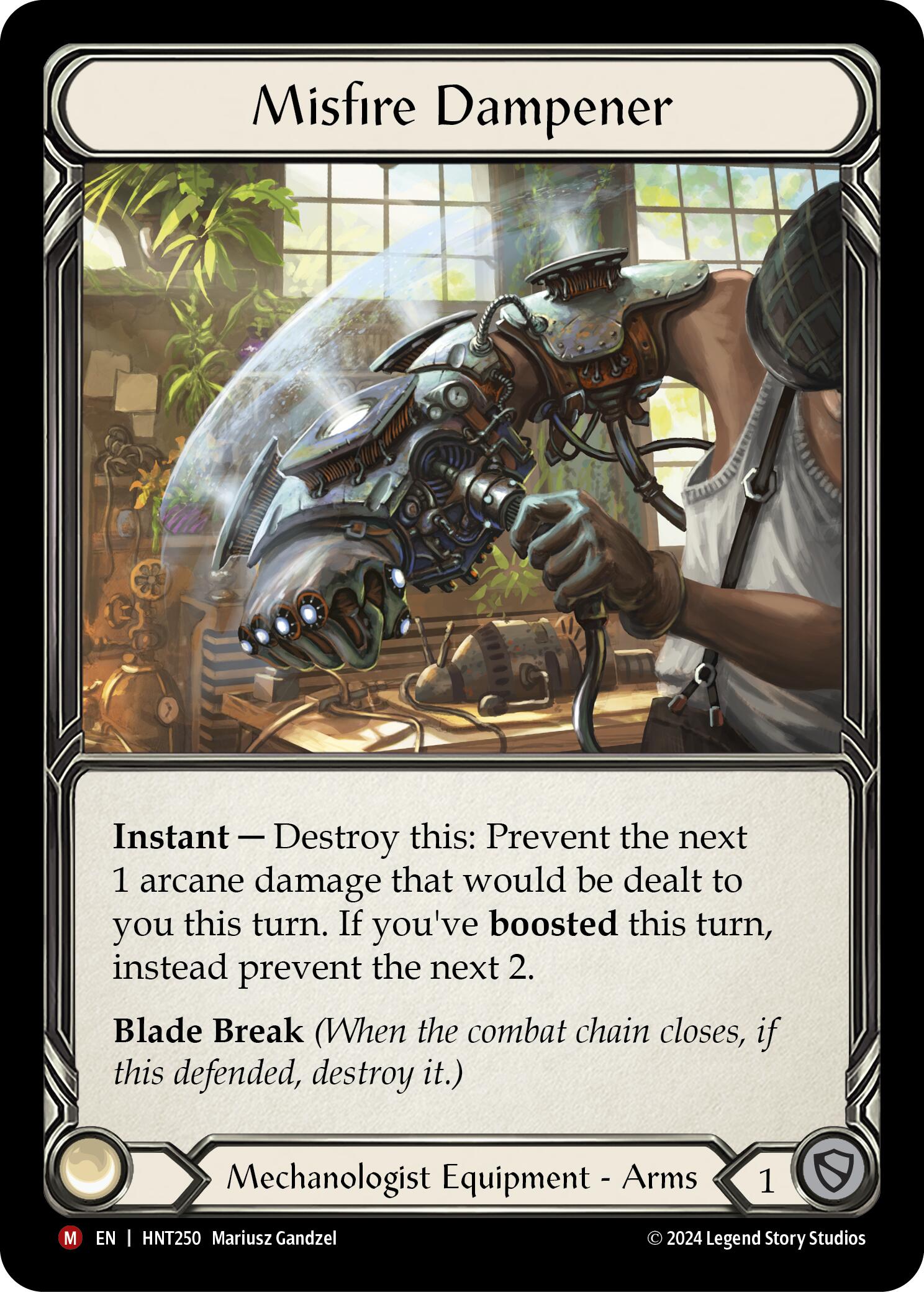 Misfire Dampener [HNT250] (The Hunted) | Card Merchant Takapuna