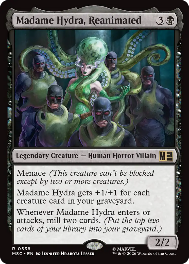 Madame Hydra, Reanimated [Marvel Super Heroes Commander] | Card Merchant Takapuna