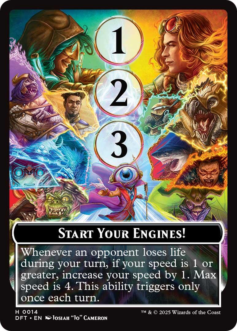 Start Your Engines! // Max Speed [Aetherdrift Tokens] | Card Merchant Takapuna