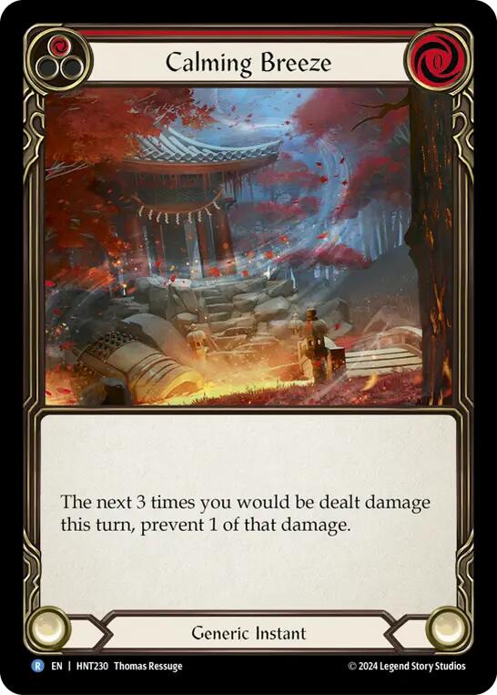Calming Breeze [HNT230] (The Hunted) | Card Merchant Takapuna