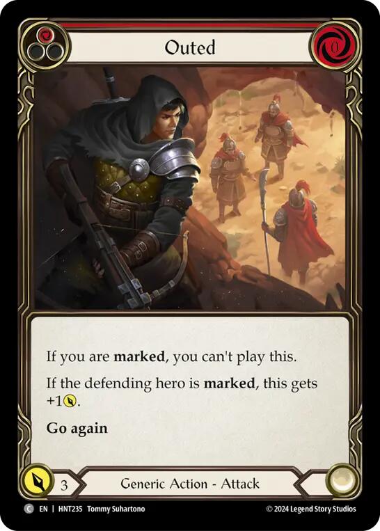 Outed [HNT235] (The Hunted) | Card Merchant Takapuna