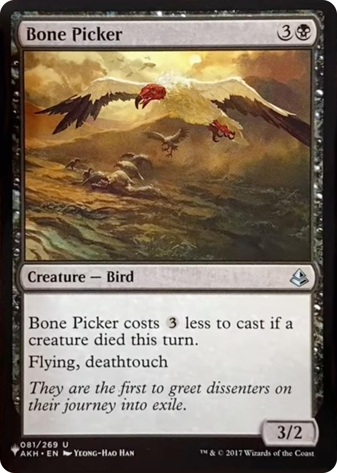 Bone Picker [The List] | Card Merchant Takapuna