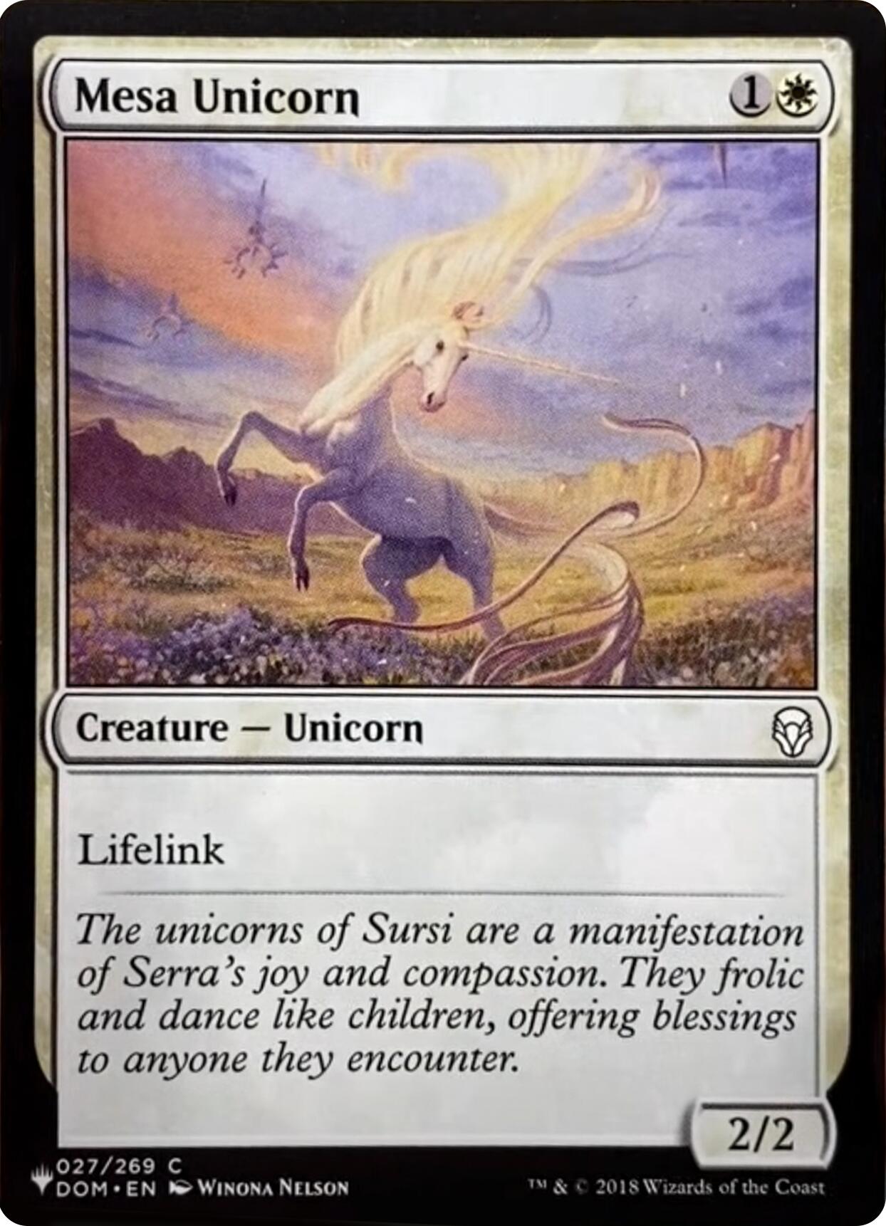 Mesa Unicorn [The List] | Card Merchant Takapuna
