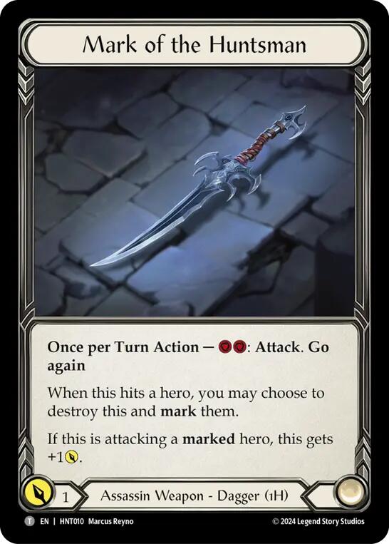 Mark of the Huntsman // Obsidian Fire Vein [HNT010//HNT100] (The Hunted) | Card Merchant Takapuna