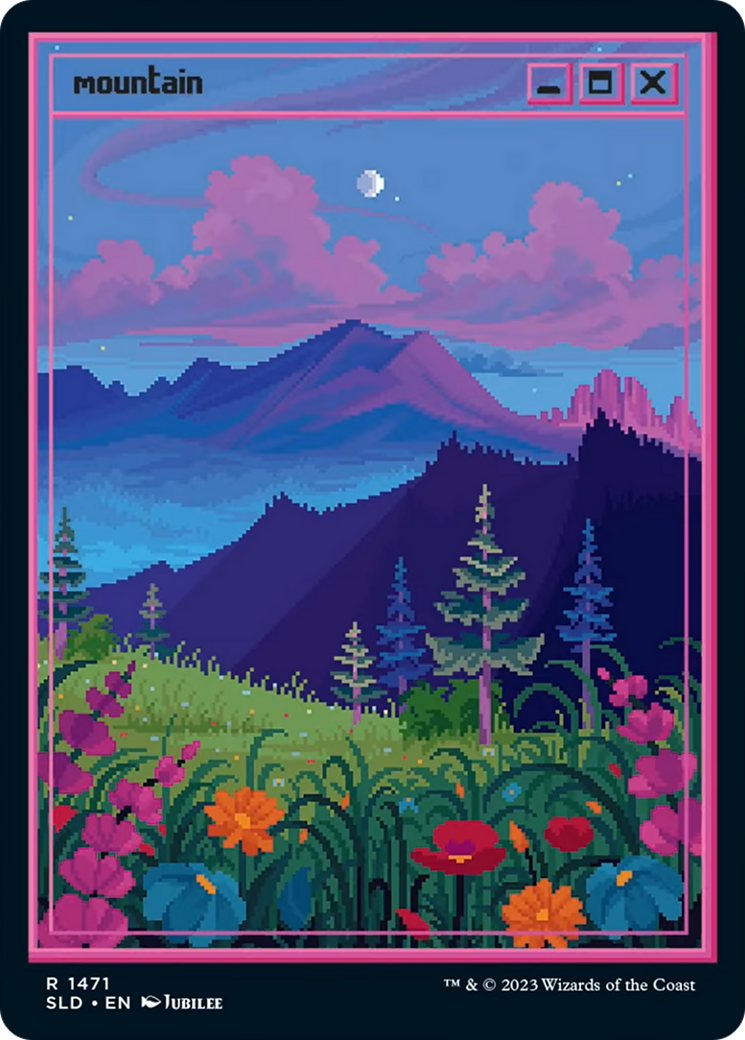 Mountain (1471) [Secret Lair Drop Series] | Card Merchant Takapuna