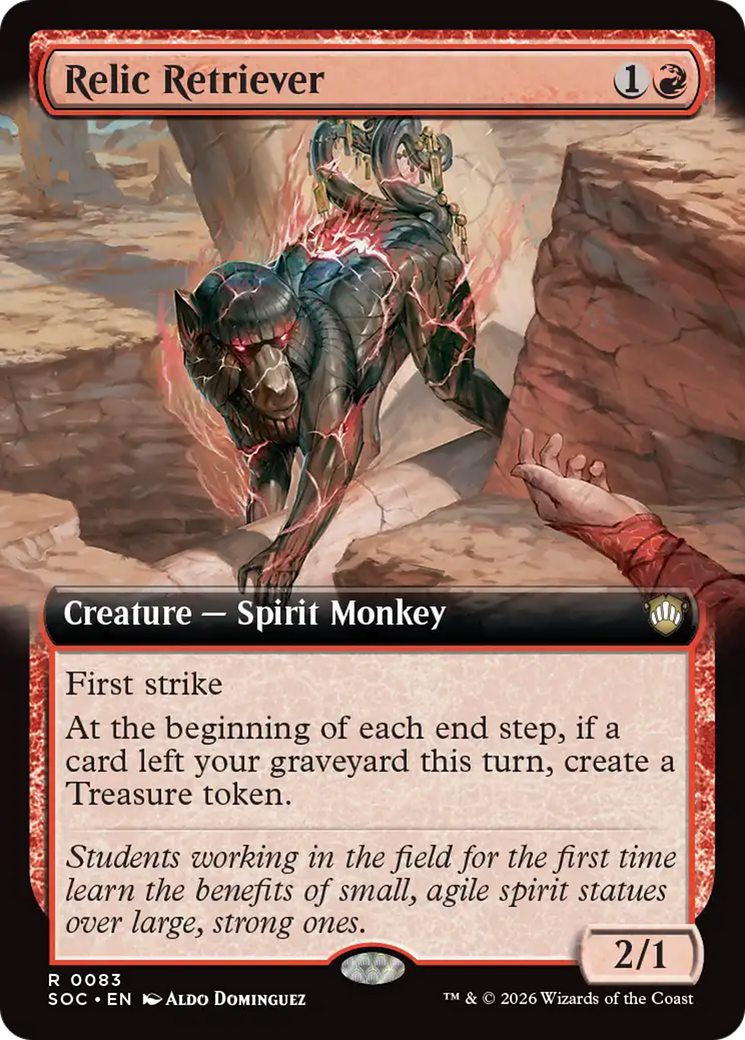 Relic Retriever (Extended Art) [Secrets of Strixhaven Commander] | Card Merchant Takapuna