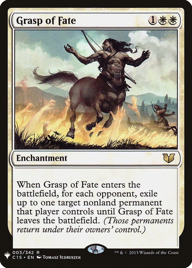 Grasp of Fate [The List] | Card Merchant Takapuna