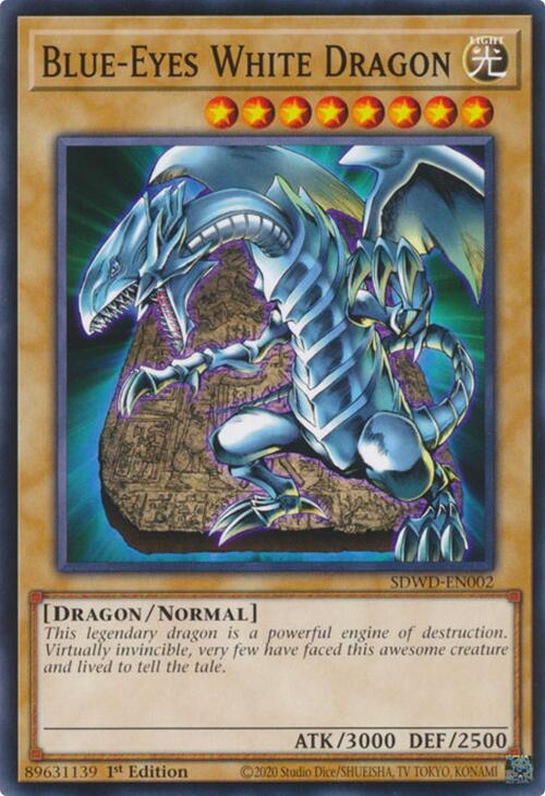 Blue-Eyes White Dragon [SDWD-EN002] Common | Card Merchant Takapuna