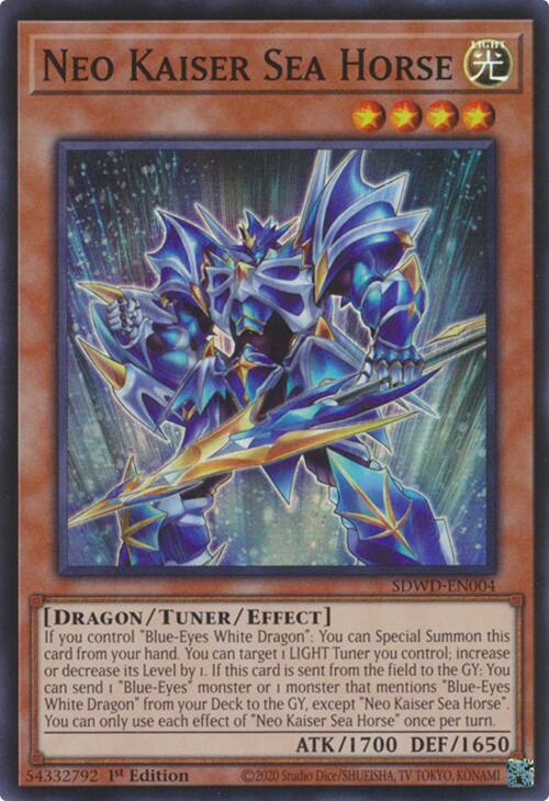 Neo Kaiser Sea Horse [SDWD-EN004] Super Rare | Card Merchant Takapuna