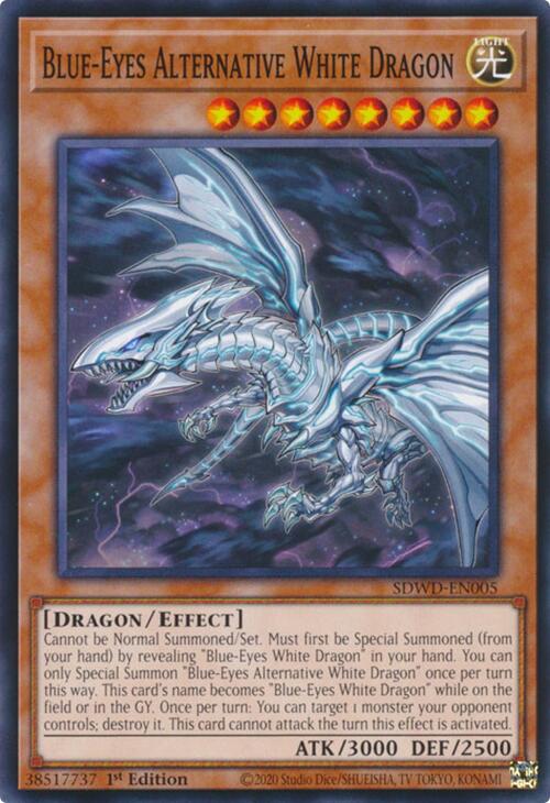 Blue-Eyes Alternative White Dragon [SDWD-EN005] Common | Card Merchant Takapuna