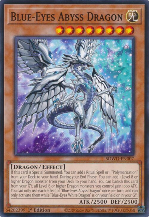 Blue-Eyes Abyss Dragon [SDWD-EN007] Common | Card Merchant Takapuna