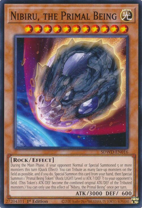 Nibiru, the Primal Being [SDWD-EN016] Common | Card Merchant Takapuna
