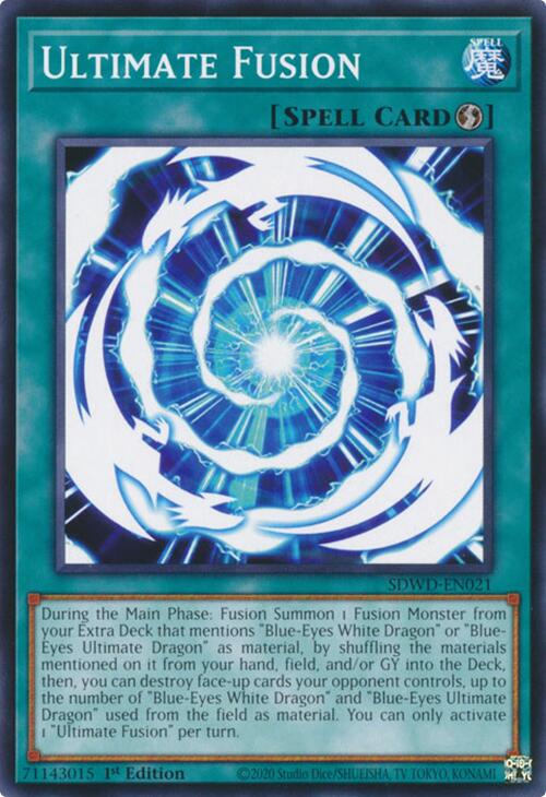 Ultimate Fusion [SDWD-EN021] Common | Card Merchant Takapuna