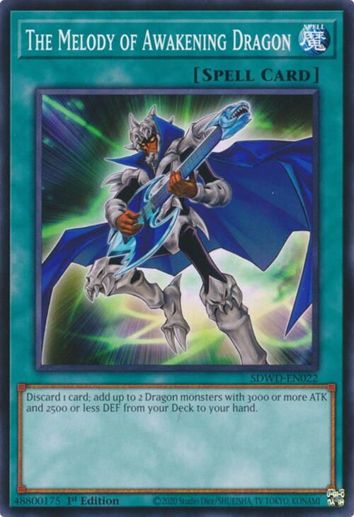 The Melody of Awakening Dragon [SDWD-EN022] Common | Card Merchant Takapuna