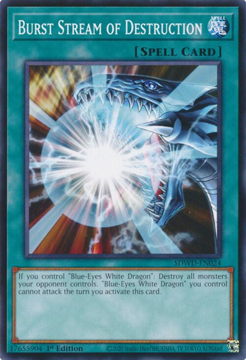 Burst Stream of Destruction [SDWD-EN024] Common | Card Merchant Takapuna