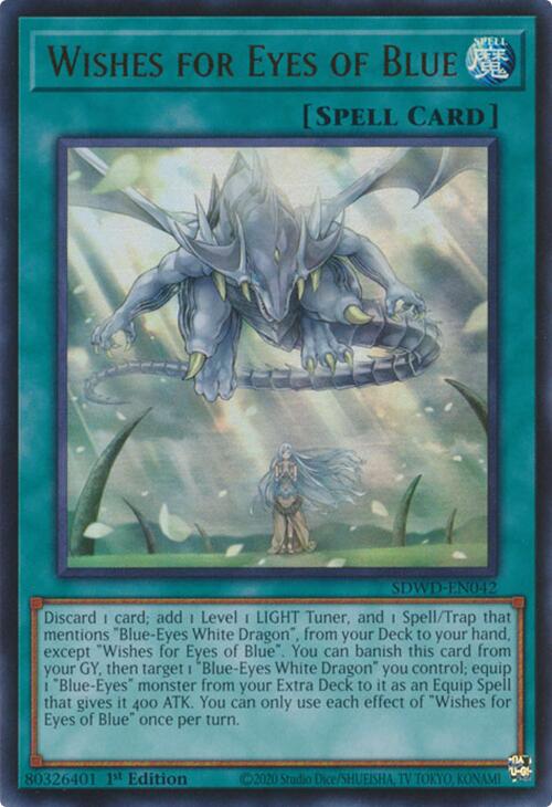 Wishes for Eyes of Blue [SDWD-EN042] Ultra Rare | Card Merchant Takapuna