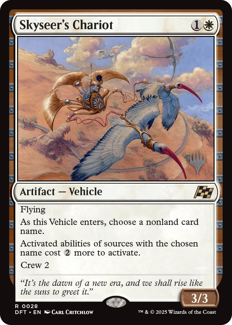 Skyseer's Chariot (Promo Pack) [Aetherdrift Promos] | Card Merchant Takapuna