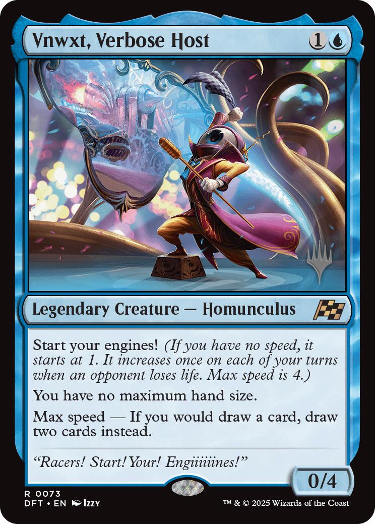 Vnwxt, Verbose Host (Promo Pack) [Aetherdrift Promos] | Card Merchant Takapuna