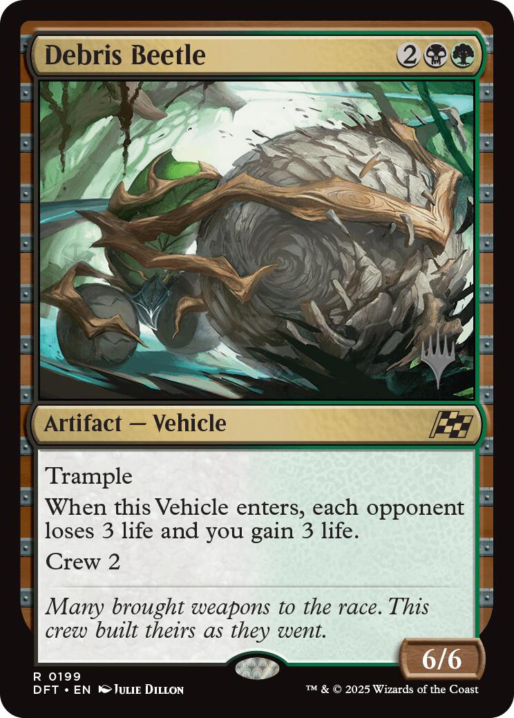 Debris Beetle (Promo Pack) [Aetherdrift Promos] | Card Merchant Takapuna
