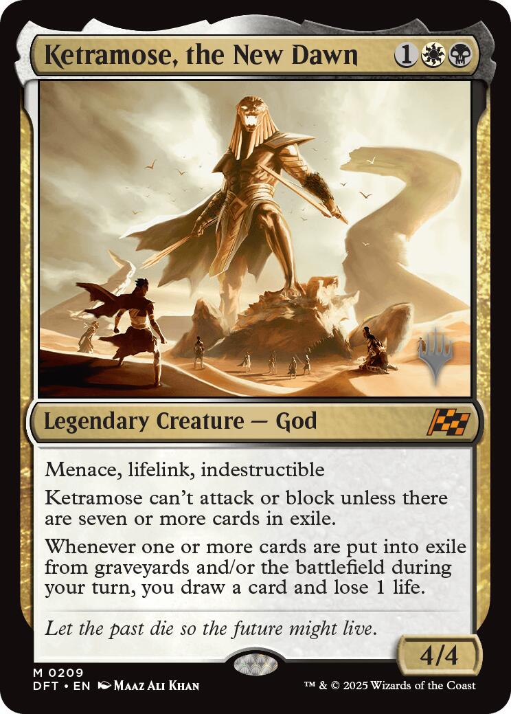Ketramose, the New Dawn (Promo Pack) [Aetherdrift Promos] | Card Merchant Takapuna
