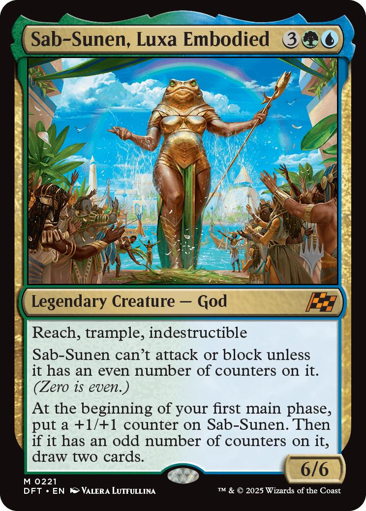 Sab-Sunen, Luxa Embodied (Promo Pack) [Aetherdrift Promos] | Card Merchant Takapuna