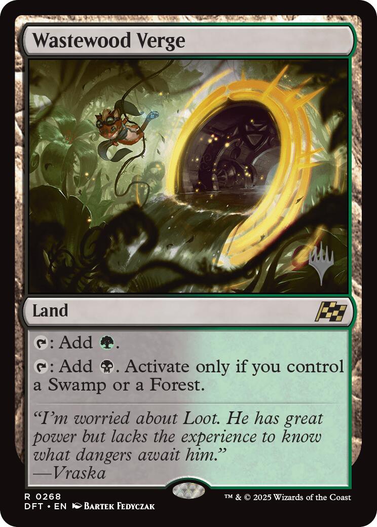 Wastewood Verge (Promo Pack) [Aetherdrift Promos] | Card Merchant Takapuna