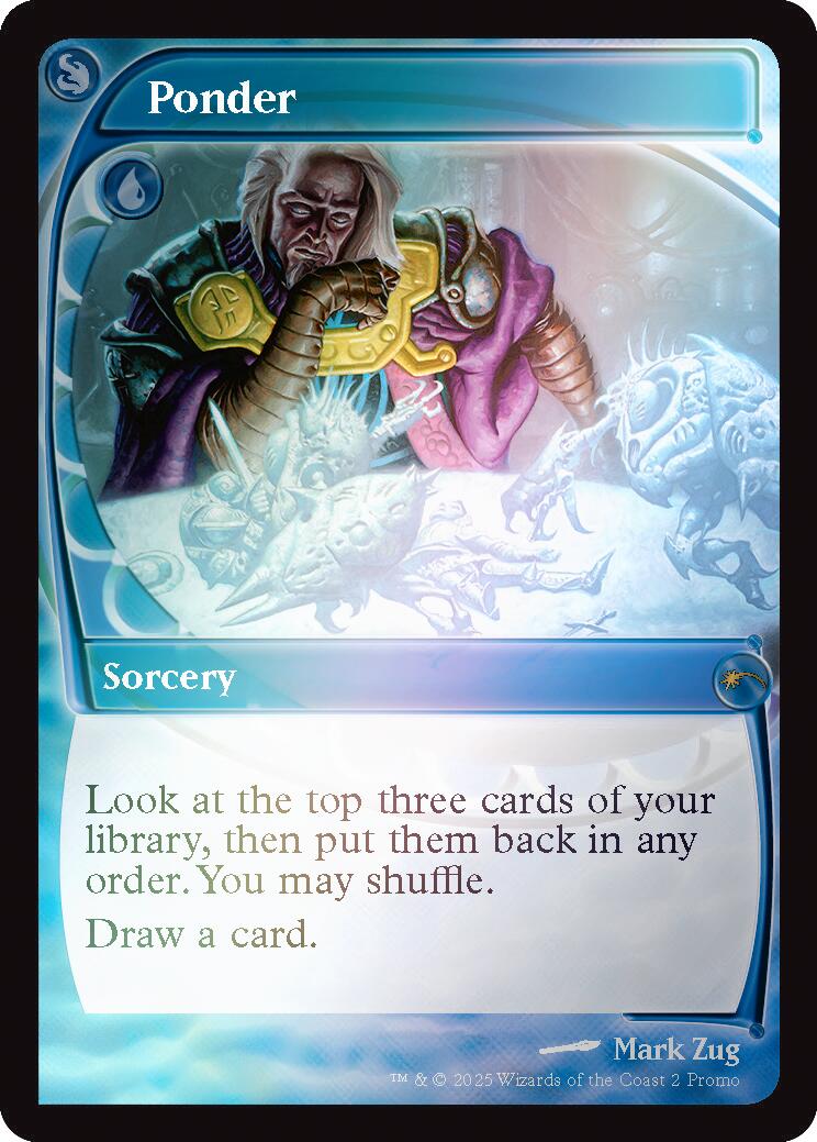Ponder (Future Sight) [Secret Lair Drop Series] | Card Merchant Takapuna