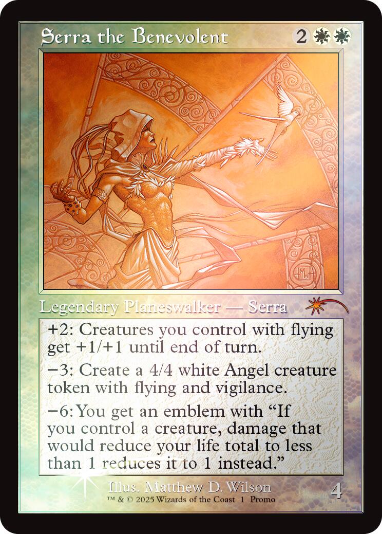 Serra the Benevolent (Retro Frame) [Secret Lair Drop Series] | Card Merchant Takapuna