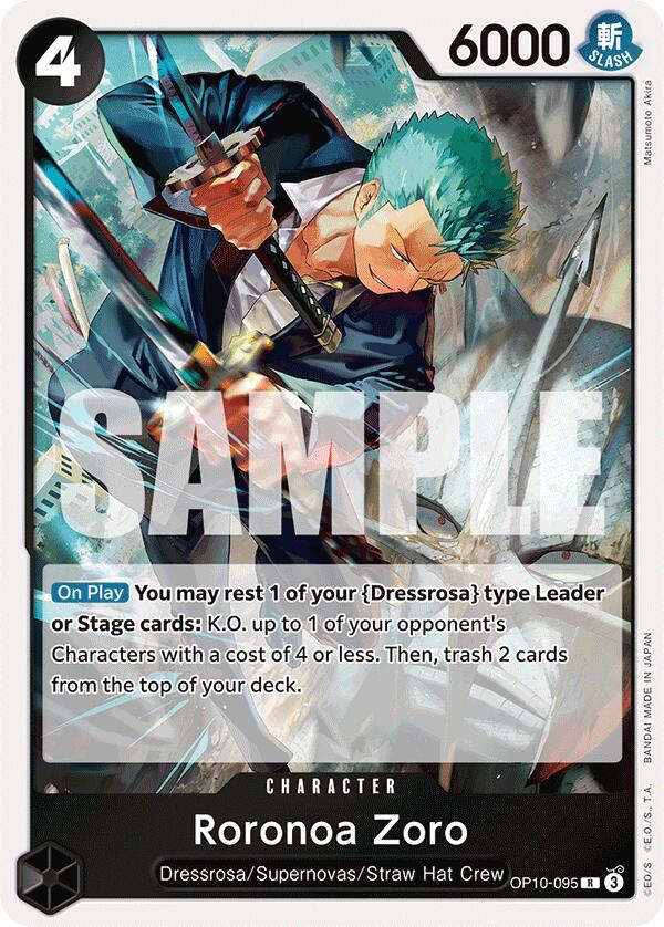 Roronoa Zoro (095) [Royal Blood] | Card Merchant Takapuna