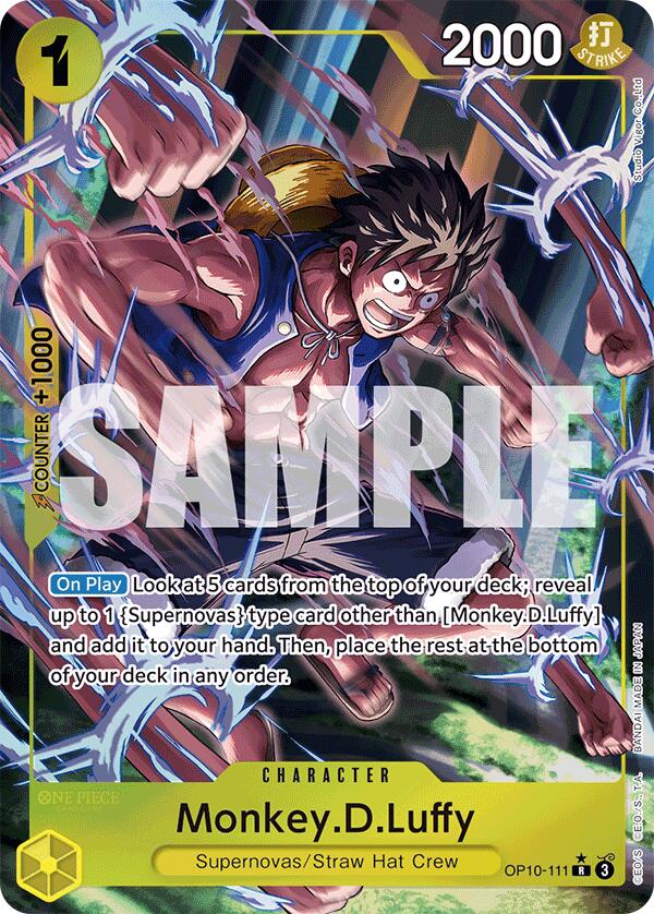 Monkey.D.Luffy (Parallel) [Royal Blood] | Card Merchant Takapuna