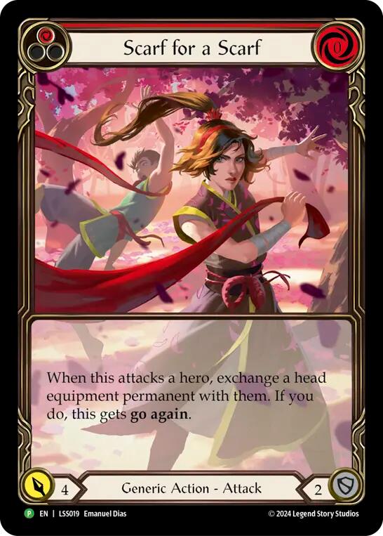 Scarf for a Scarf [LSS019] (Promo)  Rainbow Foil | Card Merchant Takapuna