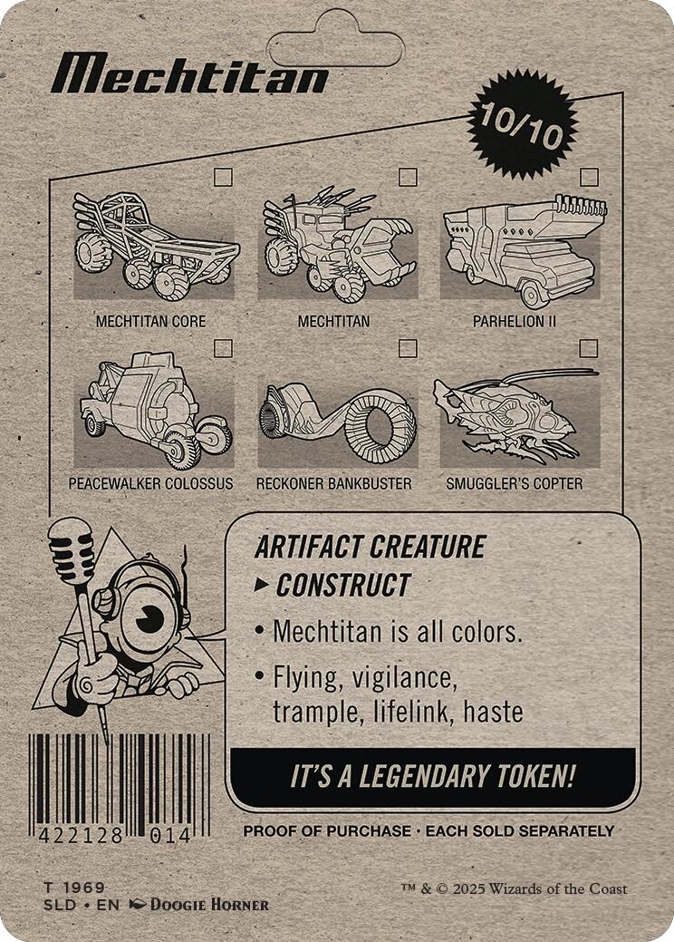 Mechtitan Token [Secret Lair Drop Series] | Card Merchant Takapuna