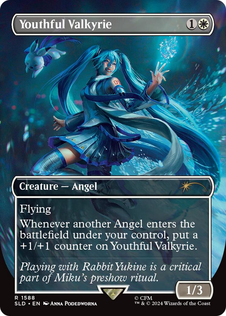 Youthful Valkyrie (Japanese) [Secret Lair Drop Series] | Card Merchant Takapuna