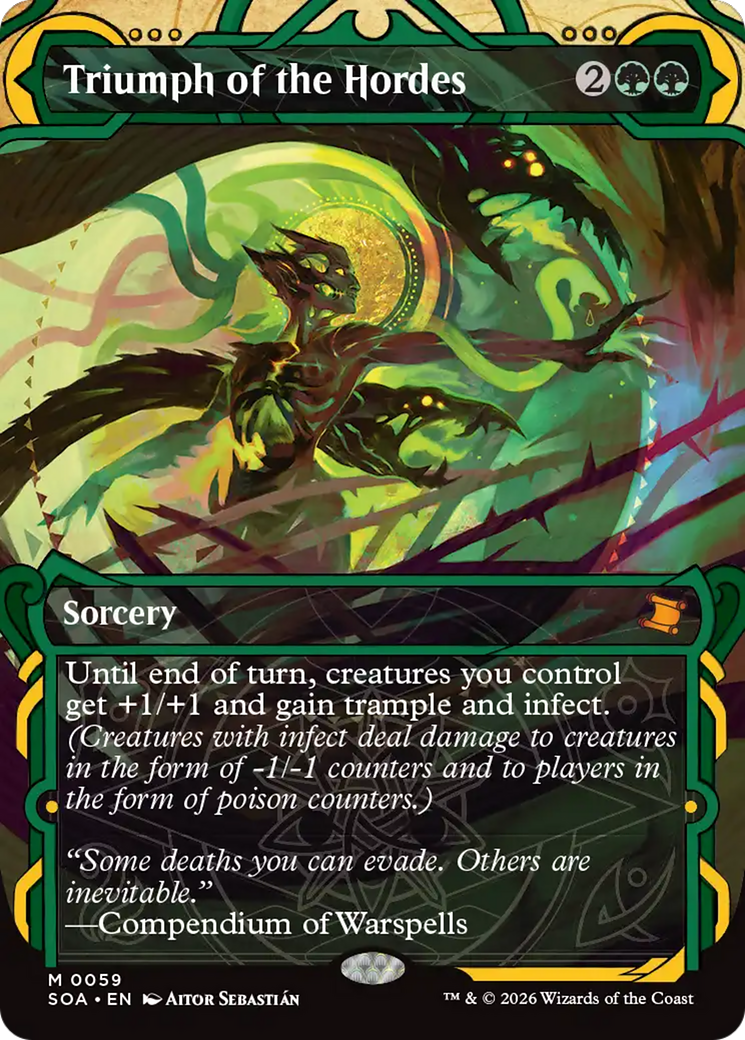 Triumph of the Hordes [Secrets of Strixhaven: Mystical Archive] | Card Merchant Takapuna