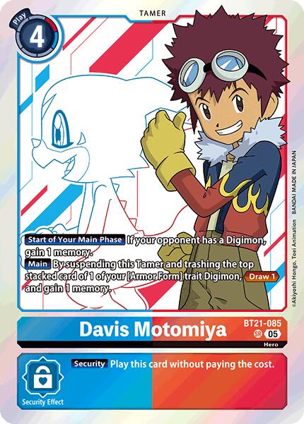 Davis Motomiya [BT21-085] [World Convergence] | Card Merchant Takapuna