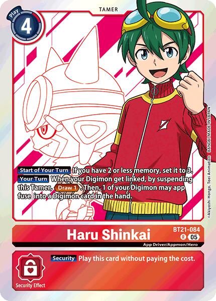 Haru Shinkai [BT21-084] [World Convergence] | Card Merchant Takapuna
