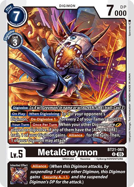 MetalGreymon [BT21-061] [World Convergence] | Card Merchant Takapuna