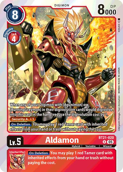 Aldamon [BT21-020] [World Convergence] | Card Merchant Takapuna