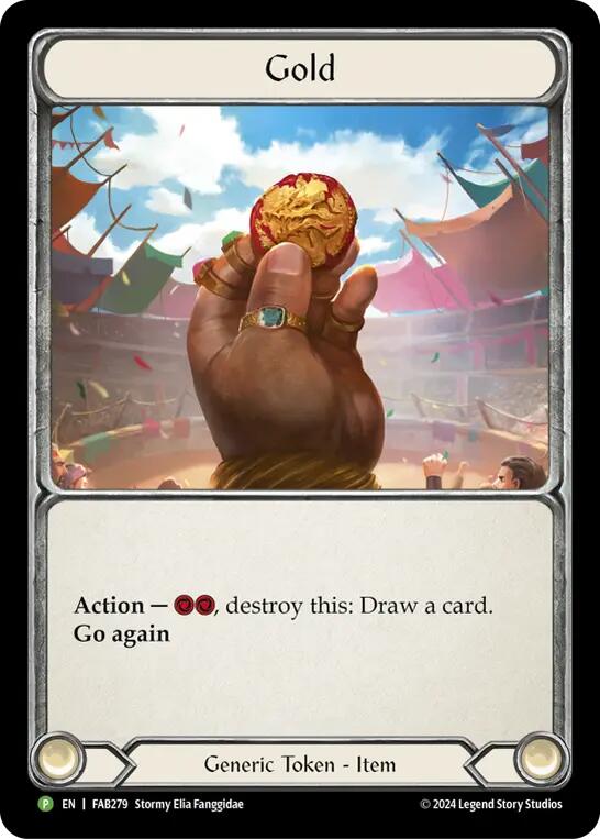 Gold [FAB279] (Promo)  Cold Foil | Card Merchant Takapuna